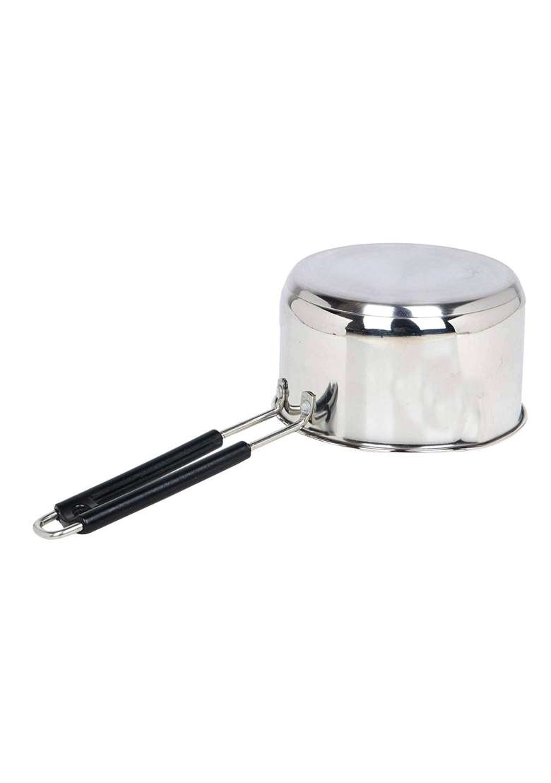 Super HK Stainless Steel Induction and Gas Compatible Heavy Base Sauce Pan for Cooking | 1.5 L | 1.6 Qt - Indya