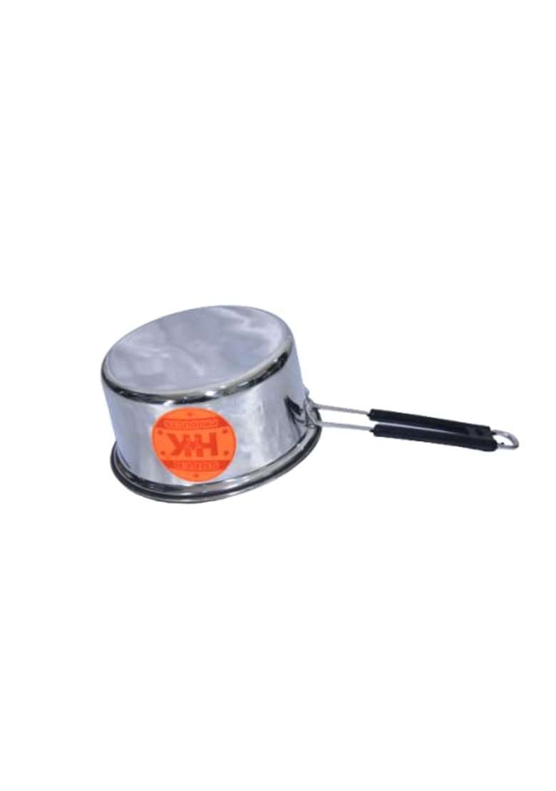Super HK Heavy Stainless Steel Sauce Pan Tea Pan with LID | 1 L | 1.1 Qt - Indya