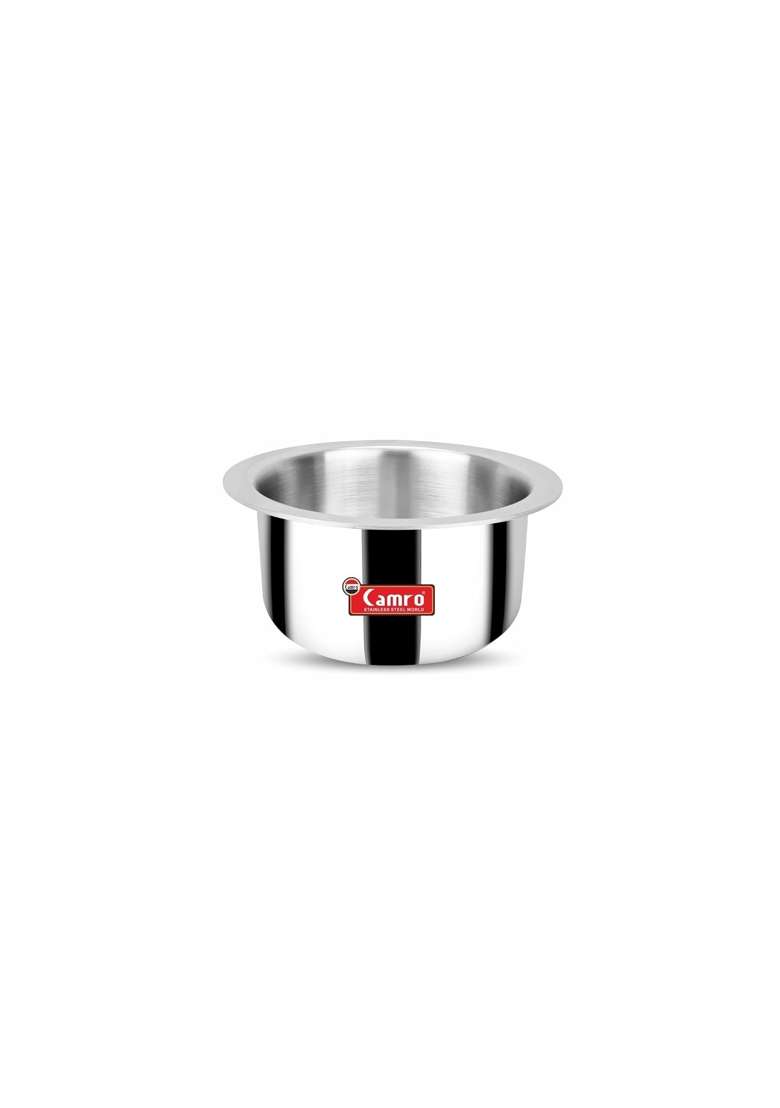 Camro Triply Artisan Tope Cooking Pot Patila Bhagona | 1.8 L | 1.9 Qt | Induction Compatible - Indya