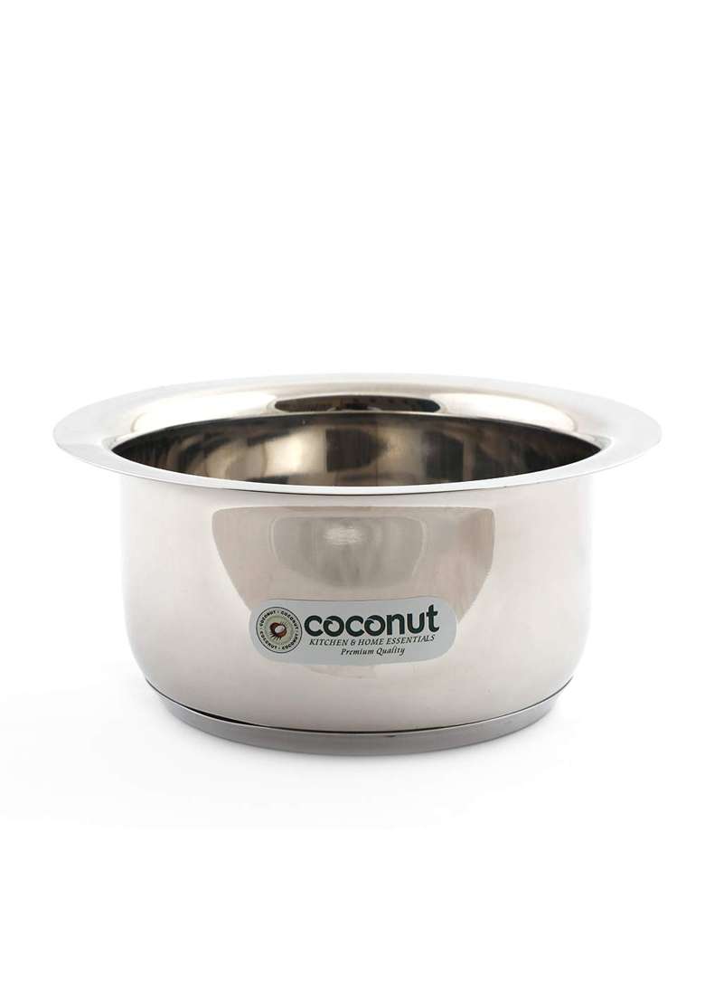 coconut Capsulated Sandwich Bottom Tope | 500 ml | 16.9 fl oz | Induction Compatible - Indya