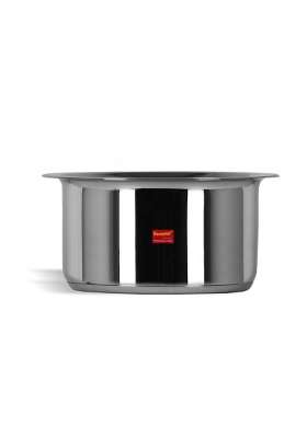 Sumeet Stainless Steel Induction Bottom | 1 L | 1.1 Qt | With Lid