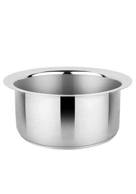 KITCHEN CLUE Stainless Steel Tope Set Milk Pot-Pan I Induction Base and Gastove Compatible I I | 1.6 L | 1.7 Qt | Tri-Ply