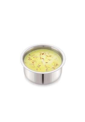 ANJALI Tattva Triply Tope Cooking Pot with Lid | 1.5 L | 1.6 Qt | Induction Compatible | Food Safe