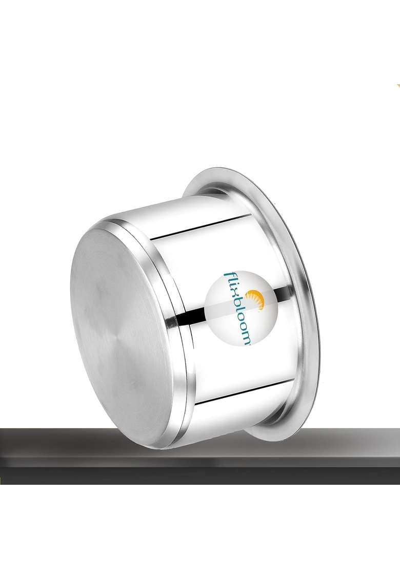 FLIXBLOOM Select Stainless Steel TriPly | 0.5 L | 0.5 Qt | Induction Compatible | With Lid - Indya