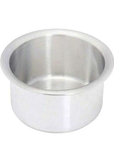 Super HK Aluminium Patila Cooking Pot Bhagona Tapeli Saucepot Handi Without Lid | 2 L | 2.1 Qt