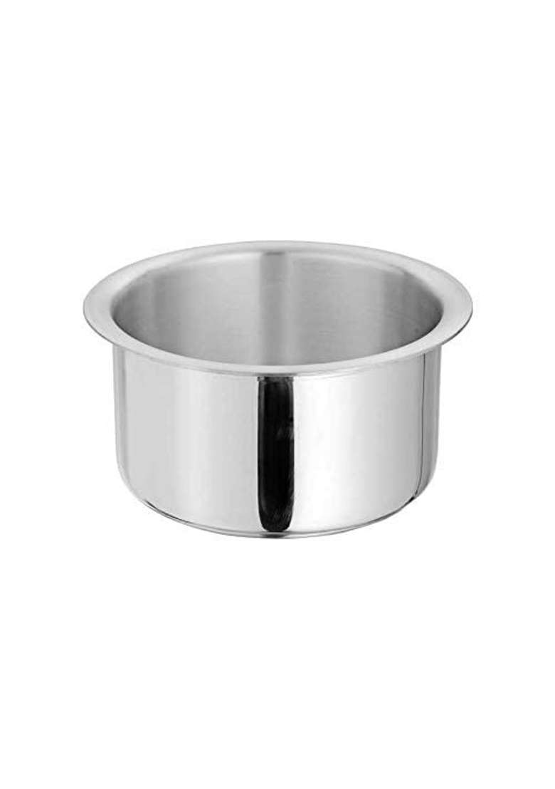 Bartan Star Aluminium Silver Tope Cooking Pot | 4 L | 4.2 Qt - Indya