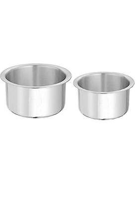 Bartan Star Aluminium Cooking Tope Cooking Pot | 4 L | 4.2 Qt