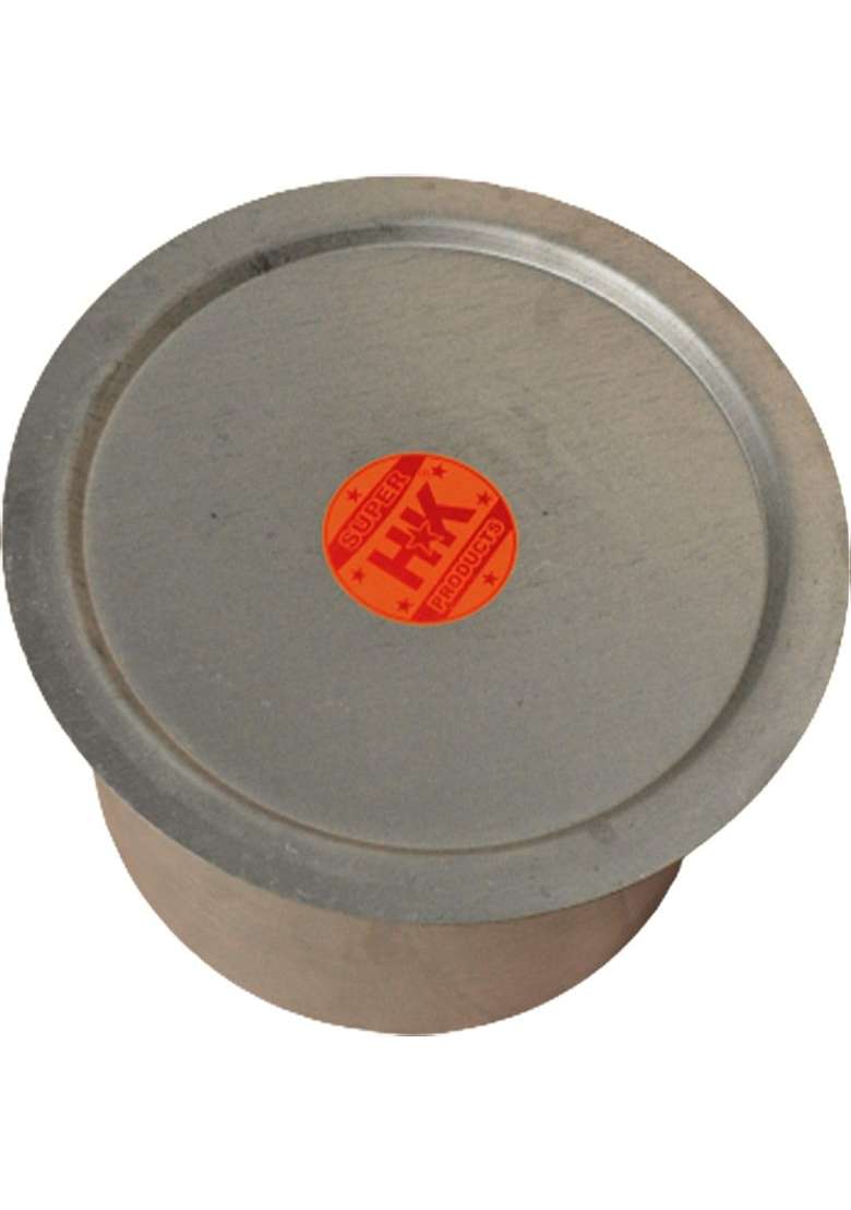 Super HK Products Sonanshi Aluminium Bhagona Tope with Lid for Kitchen Cooking | 0.5 L | 0.5 Qt - Indya