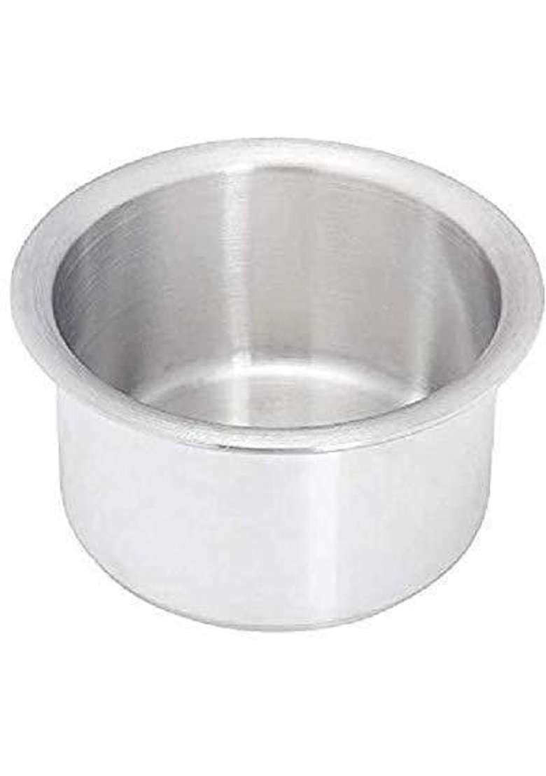 Super HK Products Sonanshi Aluminium Bhagona Tope Without Lid for Kitchen Cooking | 3 L | 3.2 Qt - Indya