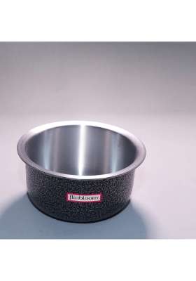 FLIXBLOOM Pro Kitchen Hard Anodised Black Induction Base LPG Stove Friendly Kitchen | 2.5 L | 2.6 Qt