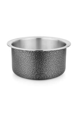 SPC Wrought Aluminium Antique Tope Cooking Pot Induction Friendly Tope Topia Bhaguna for Home | 1 L | 1.1 Qt