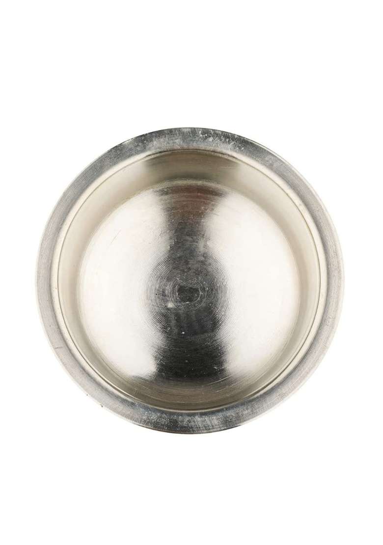 MUKE Brass Patila Cooking Pot Tope | 1 L | 1.1 Qt | Heavy Bottom - Indya