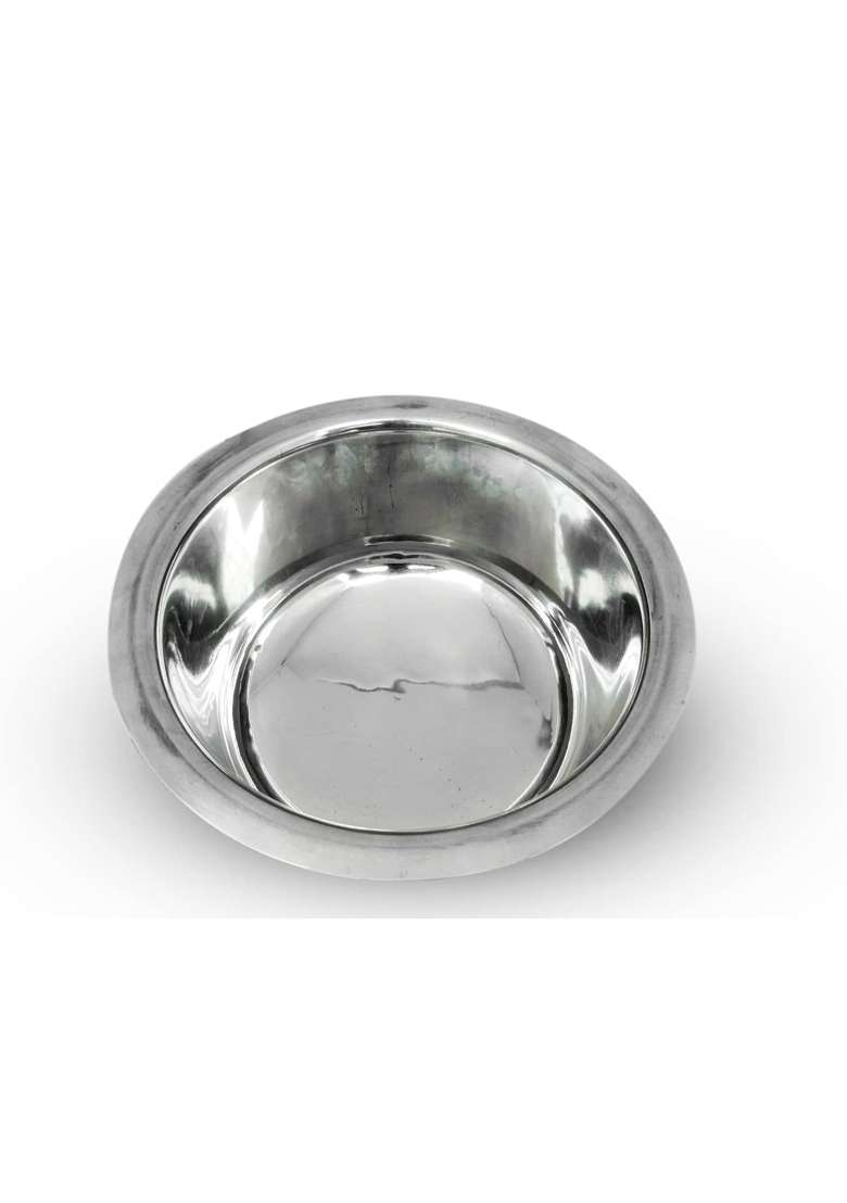 Super HK Stainless Steel Copper Bottom Bhagona Patila Tapeli Pot with LID | 1.5 L | 1.6 Qt - Indya