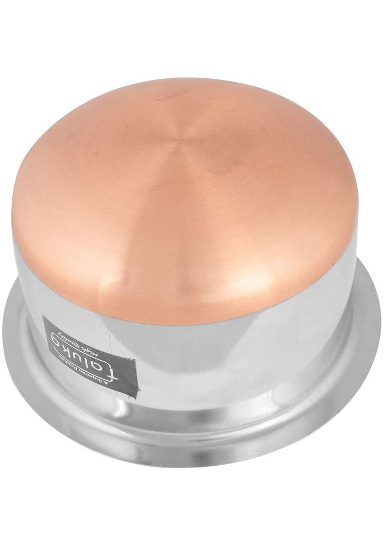 Taluka With T Logo Taluka 8.5 X 5 Inches Approx | 2 L | 2.1 Qt | 8.5 Inch - Indya