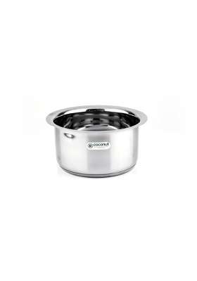 coconut Round Bottom Tope Cooking Pot Standard and Induction Base | 2500 ml | 84.5 fl oz