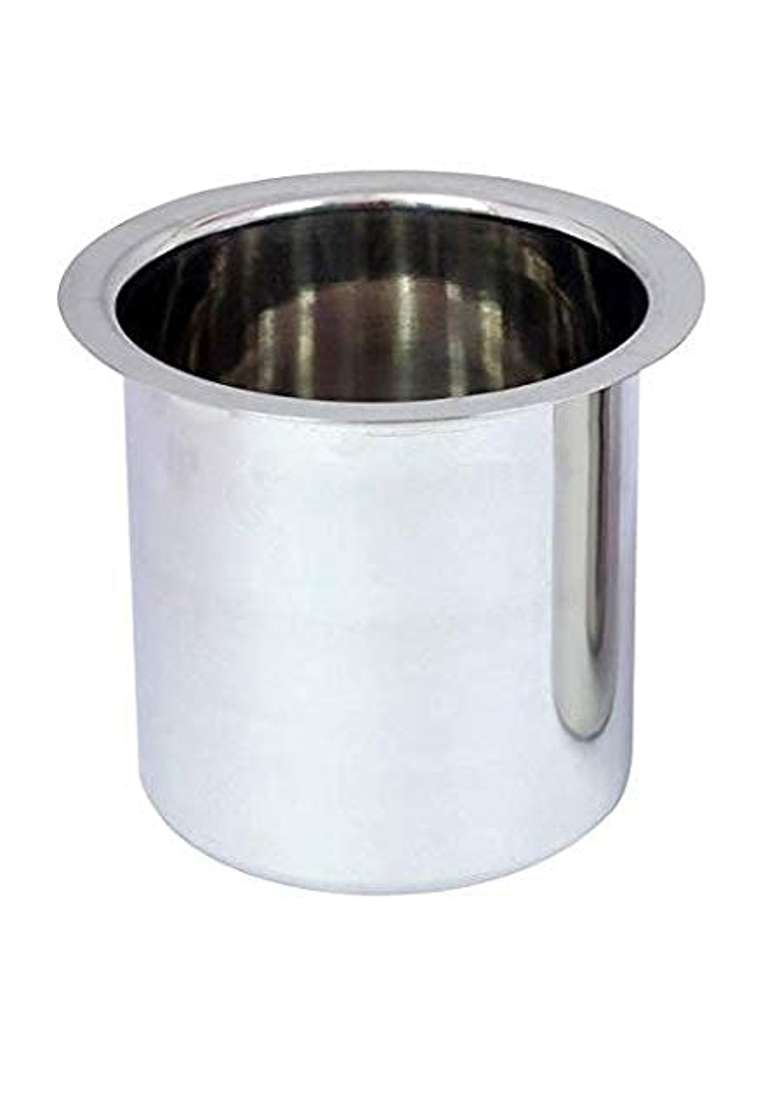 JGS Stainless Steel Tapeli Cooking Pot Approx | 1 L | 1.1 Qt | Food Safe | Rust Resistant - Indya