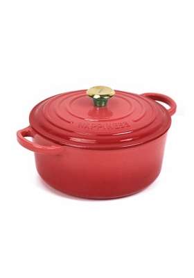 NUTRION Happiness Series Cast Iron Dutch Oven