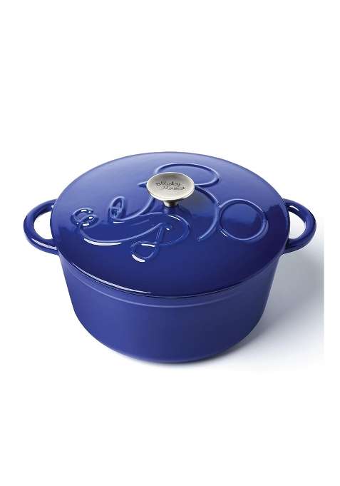 Meyer Disney Bon Voyage Enameled Cast Iron Casserole | 4.5 L | 4.8 Qt | 25 cm | 9.8 Inch | With Lid