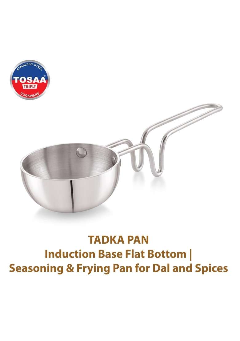 Tosaa Triply Tadka PAN | 300 ml | 10.1 fl oz | 10 cm | 3.9 Inch - Indya