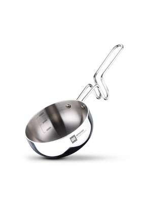 BERGNER BE Essentials Tri-Ply Stainless Steel | 300 ml | 10.1 fl oz | 10 cm | 3.9 Inch | Induction Compatible