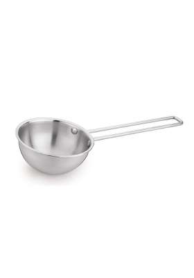 MARWALL Kitchen Essential Stainless Steel Tadka Pan Dia | 360 ml | 12.2 fl oz | 13 cm | 5.1 Inch