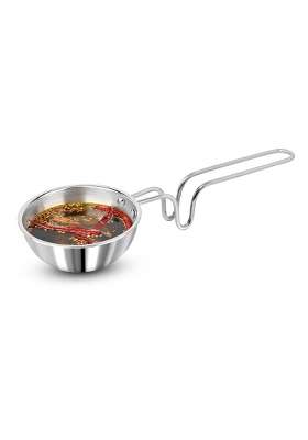 SIGNORA WARE SignoraWare Artista Tri-Ply Cookware Tadkapan | 300 ml | 10.1 fl oz | 9.5 cm | 3.7 Inch | Induction Compatible
