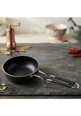 DOZY Iron Tadka Pan Gas Pre-Seasoned Pan Cookware