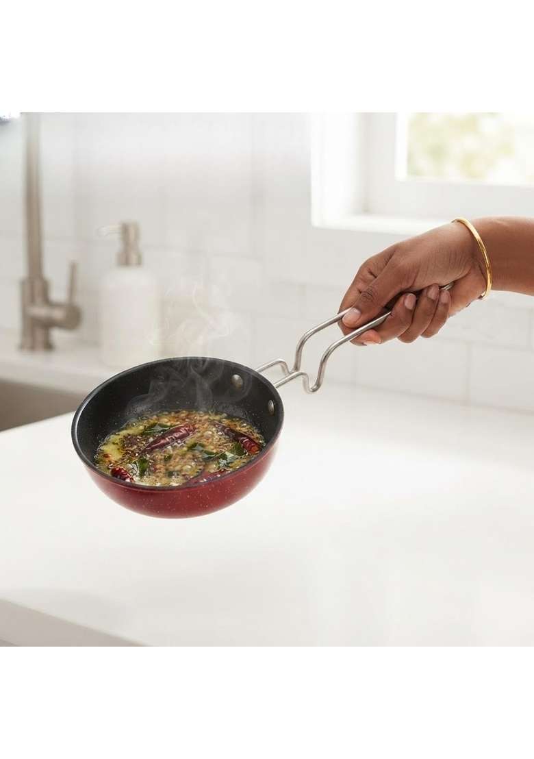 DOZY Iron Tadka Pan | 2-Piece Set - Indya