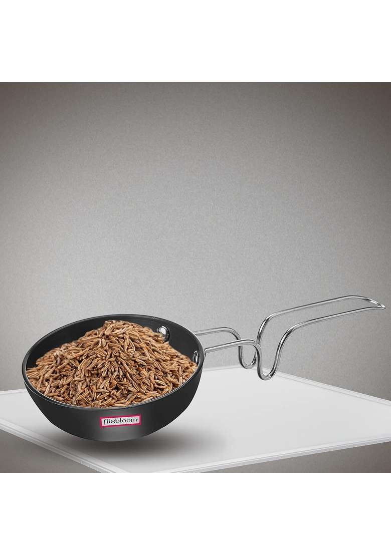 FLIXBLOOM Traditional Iron Tadka Pan - Indya