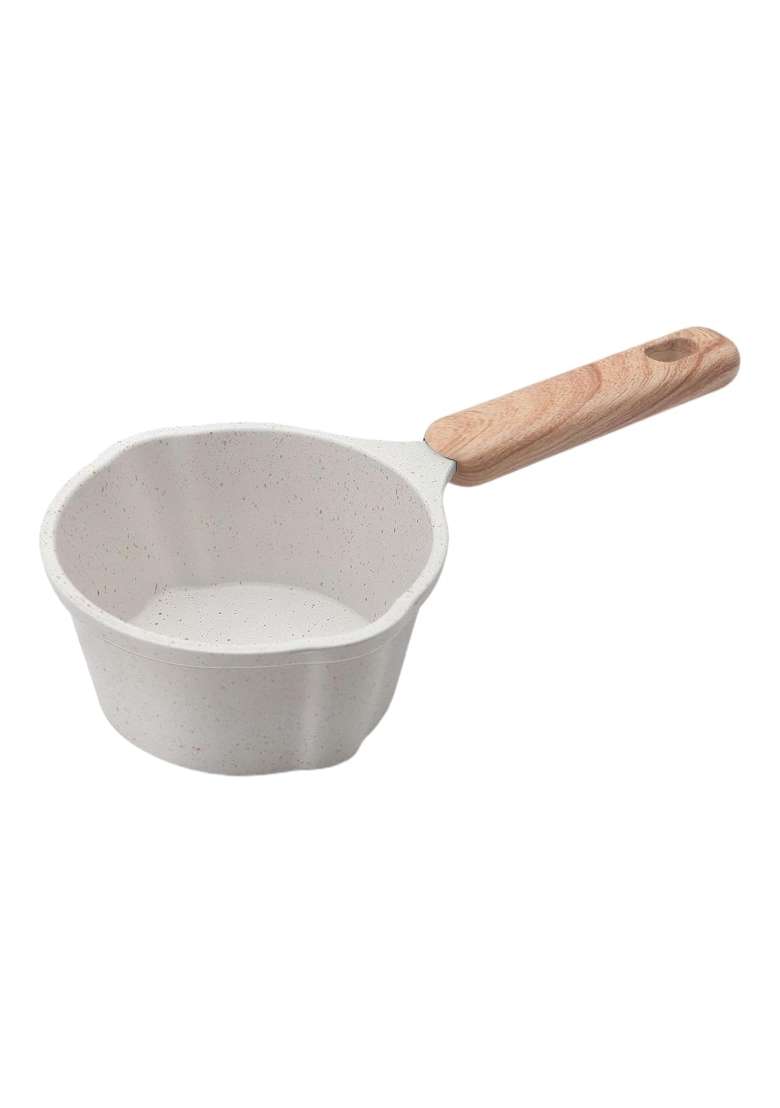 Drumstone Maifan Stone Non-Stick Tadka | 1.6 L | 1.7 Qt | Induction Compatible - Indya
