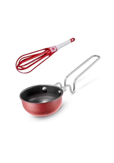 LAZYwindow Nonstick Tadka Pan | 11 cm | 4.3 Inch