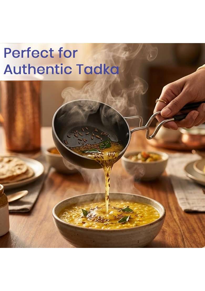 DOZY Iron Tadka Pan | Pack of 2 - Indya
