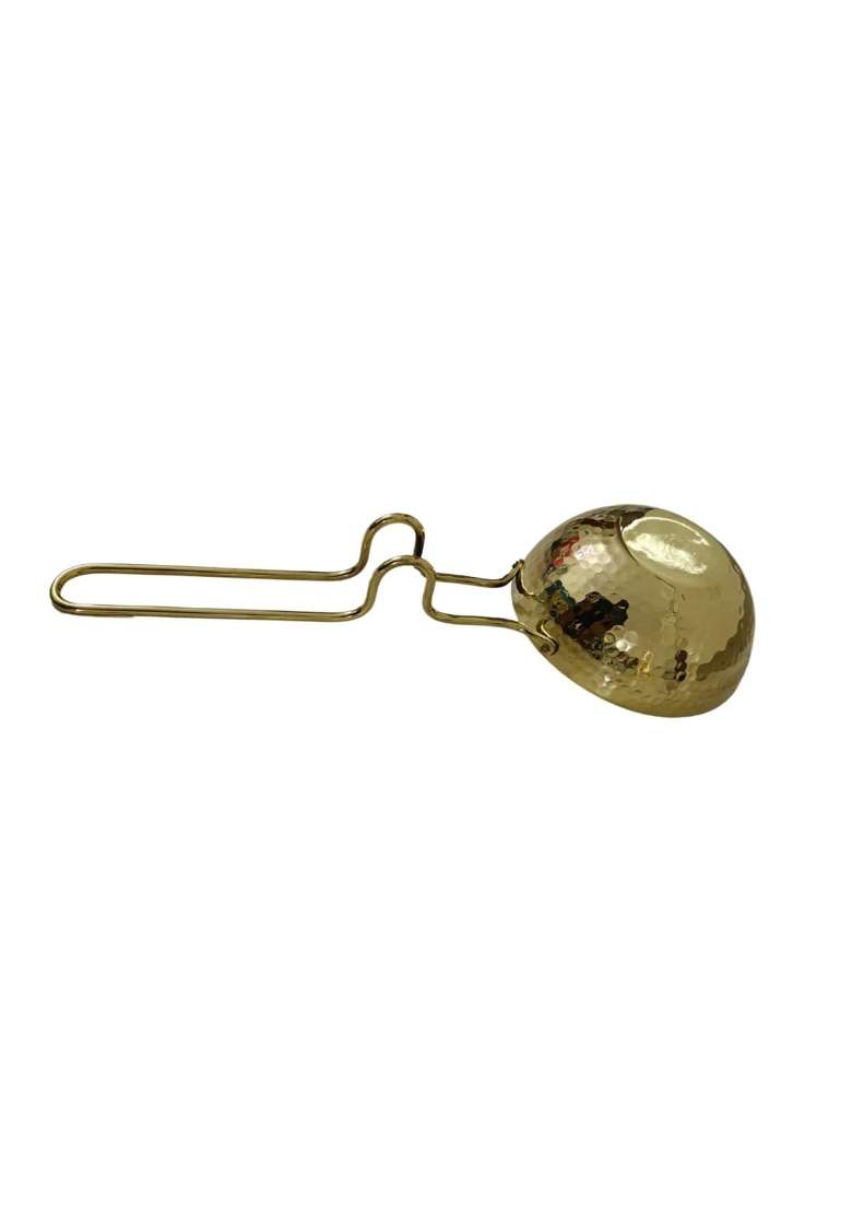 SHAAN mfg. New Brass Tadka Pan | 250 ml | 8.5 fl oz | Non-Toxic | Non-Stick - Indya
