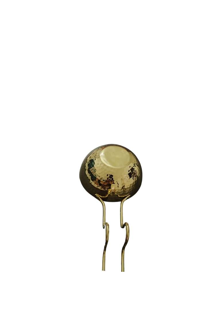 SHAAN mfg. New Brass Tadka Pan | 250 ml | 8.5 fl oz | Non-Toxic | Non-Stick - Indya