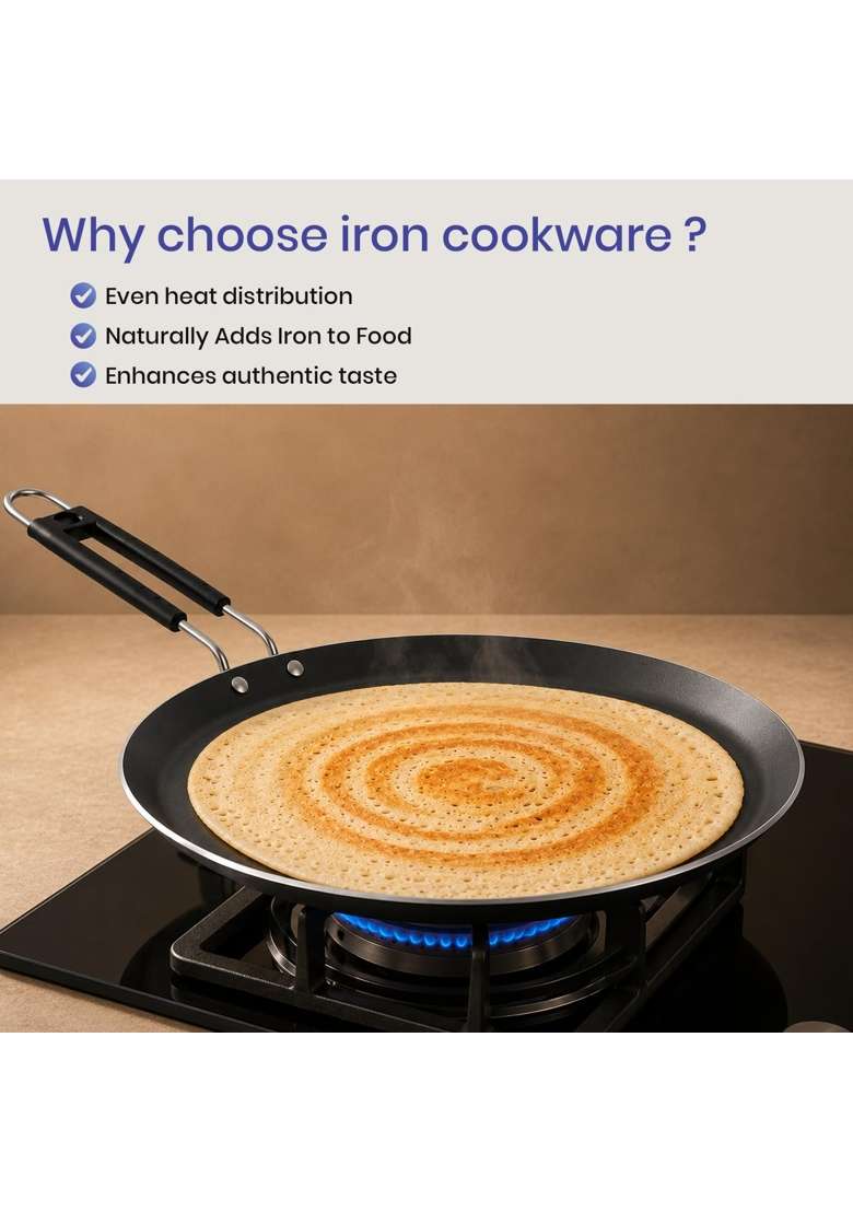 DOZY Iron Cookware | 4-Piece Set - Indya