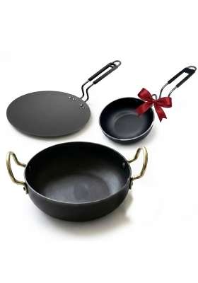 DOZY Iron Cookware | 3-Piece Set | Non-Toxic