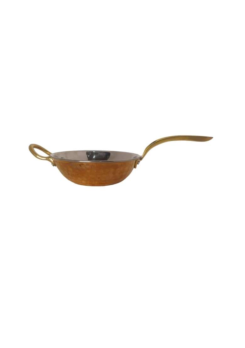 Tannu Craft Tadka Pan for Cooking | Hammered Finish - Indya