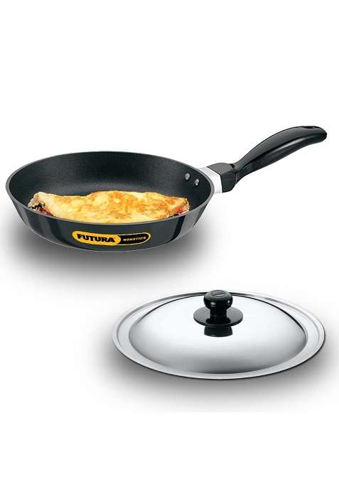 Hawkins Futura Nonstick Frying Pan | 20 cm | 7.9 Inch | Induction Compatible