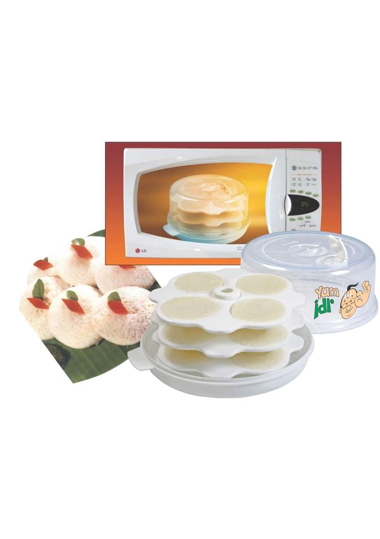 Nayasa Plastic Idli Maker White | 3 L | 3.2 Qt - Indya