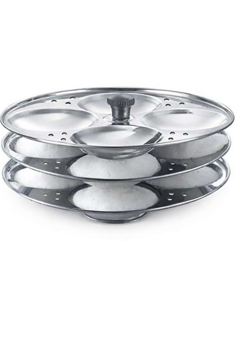 K.U.H.. Stainless Steel Idli Stand | 20 cm | 7.9 Inch | Food Safe - Indya