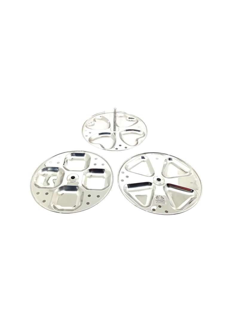 NYRA Stainless Steel Fancy Idli Maker Stand | 5 L | 5.3 Qt | Dishwasher Safe - Indya