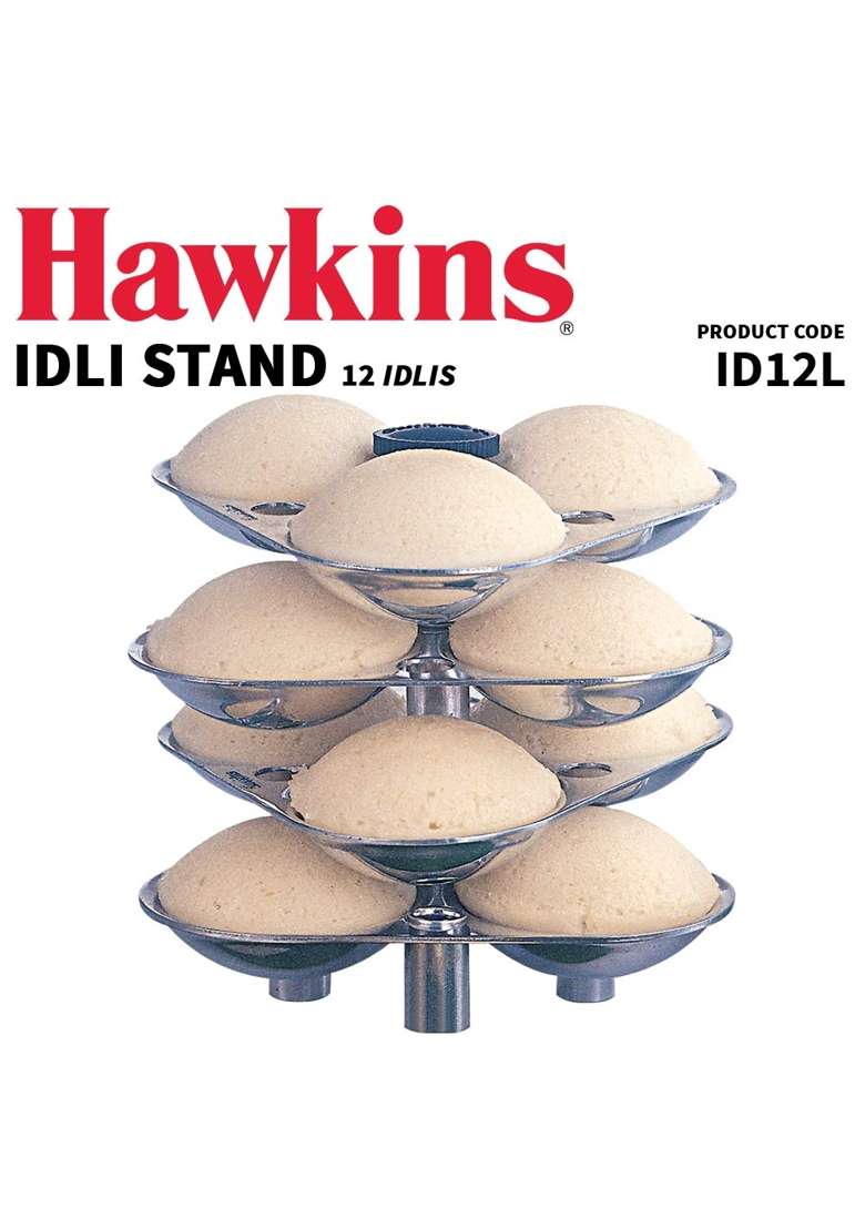 Hawkins G10 Aluminium Idli Stand for Pressure Cooker | 3 L | 3.2 Qt - Indya