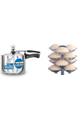 Hawkins Pressure Cooker | 3 L | 3.2 Qt | Induction Compatible