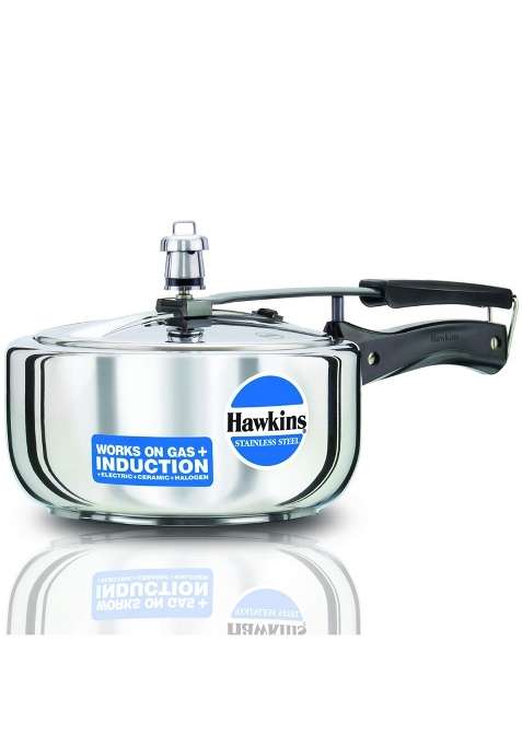 Hawkins Inner Lid Pressure Cooker | 3 L | 3.2 Qt | Induction Compatible