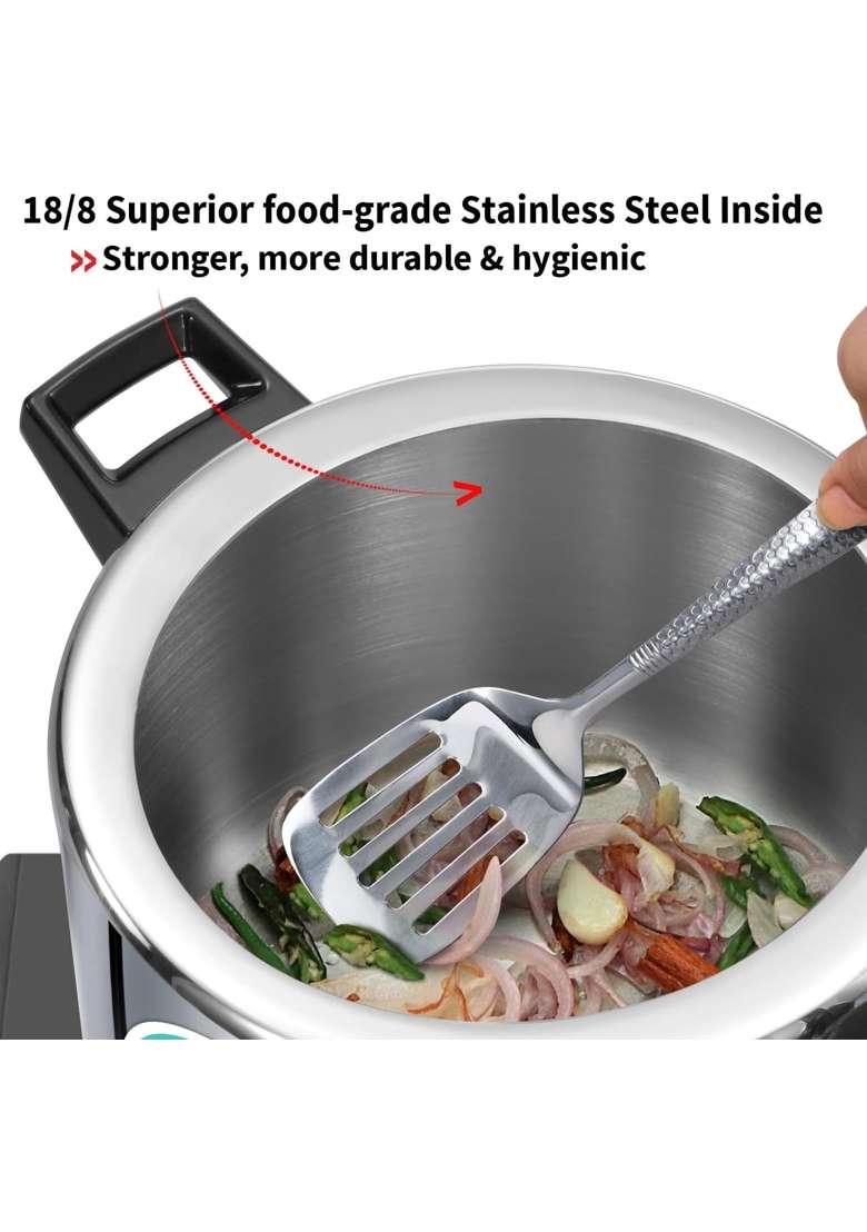 Hawkins Triply Classic Pressure Cooker | 3 L | 3.2 Qt | Induction Compatible - Indya