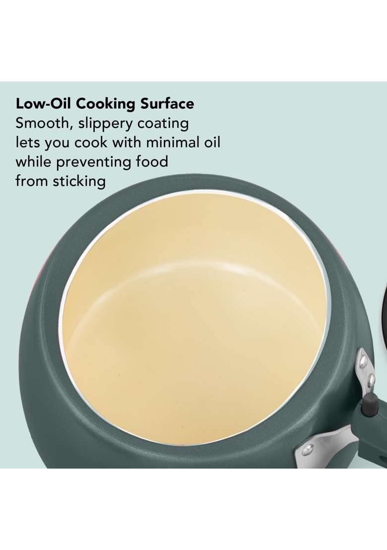 Hawkins Cerenity Pressure Cooker | 3 L | 3.2 Qt | Induction Compatible - Indya