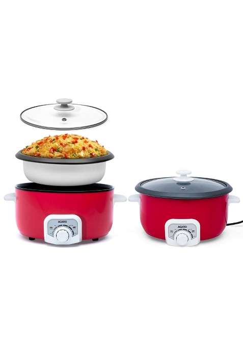 AGARO Regal Electric Multi Cooking Pot | 3 L | 3.2 Qt