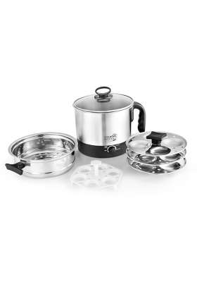 CLASSIC ESSENTIALS Electric Multi Kettle with Steamer | 1.5 L | 1.6 Qt