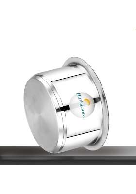 FLIXBLOOM Thik Induction Base Stainless Steel Cookware Tope Handi Patila Milk | 4 L | 4.2 Qt