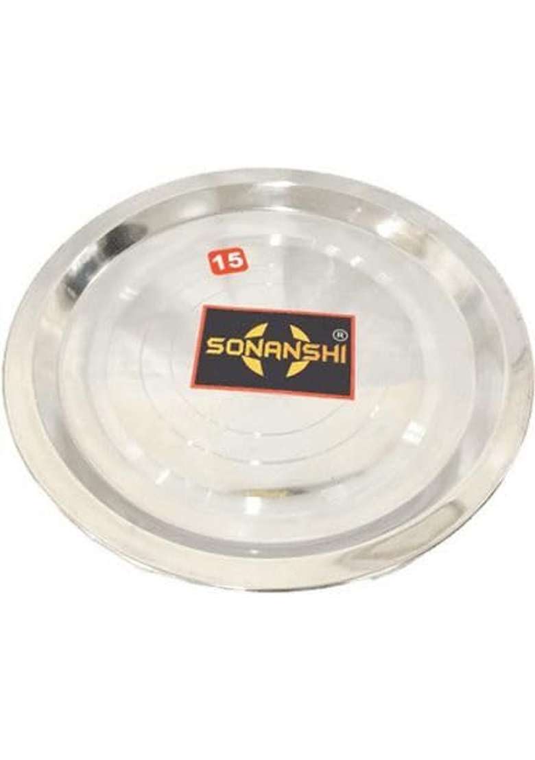 Sonanshi Aluminium Bhagona Tope with Lid for Kitchen Cooking | 2.5 L | 2.6 Qt - Indya